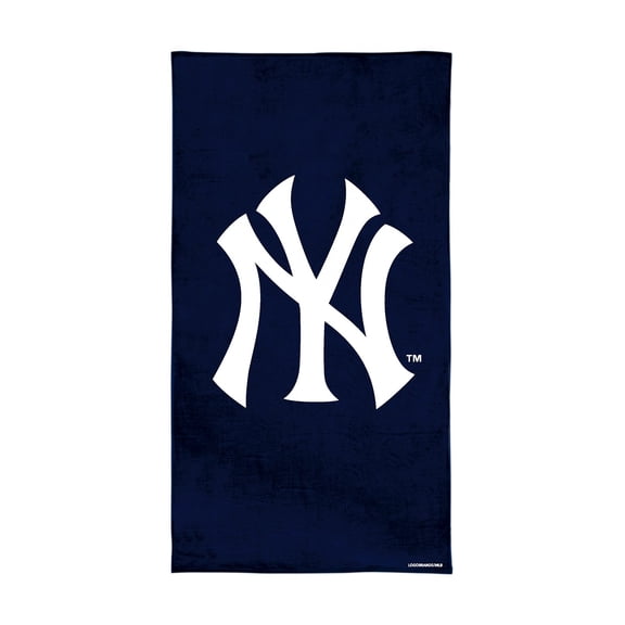 Logo Brands New York Yankees 38"x72" Beach Towel