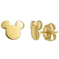 thumbnail image 2 of Disney Mickey or Minnie Mouse Earring in 14K Gold, 2 of 6
