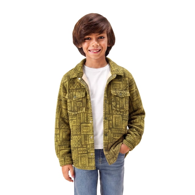 Member's Mark Boys Fleece Shacket