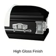 thumbnail image 3 of Titan Casket August Steel Funeral Casket, 3 of 5