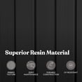 thumbnail image 11 of Keter Outdoor Trash Can Graphite Gray, 11 of 14