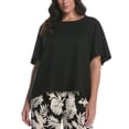 thumbnail image 5 of Rafaella Women's Linen Blend Top, 5 of 9
