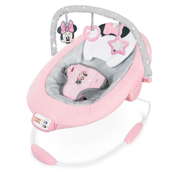 Bright Starts Disney Baby Minnie Mouse Rosy Skies Comfy Bouncer