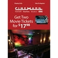 thumbnail image 2 of Cinemark Gift Card - 2 Adult Movie Tickets, 2 of 3