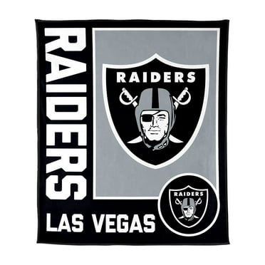 Logo Brands Las Vegas Raiders 60"x70" Super Plush Blanket