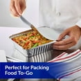thumbnail image 4 of Reynolds Oblong Aluminum Foil Containers with Lids, 20 ct., 4 of 7