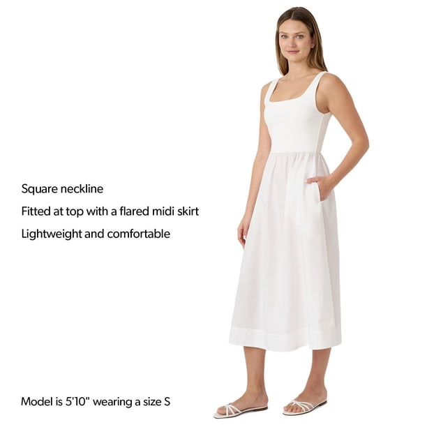 lace up fit and flare dress Lace Fit and Flare Wedding Dress main image 1