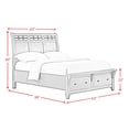 thumbnail image 9 of Society Den Joseph Sleigh Storage Bed, Assorted Sizes, 9 of 9