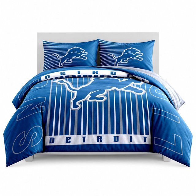 Logo Brands Detroit Lions Full/Queen Comforter Set