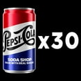 thumbnail image 3 of Pepsi Soda Shop Made With Real Sugar Mini Cans, 7.5 fl. oz., 30 pk., 3 of 8