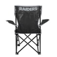 thumbnail image 3 of Logo Brands Las Vegas Raiders Youth Chair, 3 of 6