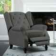 thumbnail image 3 of Sydney Fabric Pushback Recliner, Assorted Colors, 3 of 10