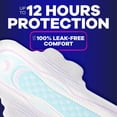 thumbnail image 4 of Always Ultra Thin Overnight Pads with Wings, Size 5, 80 ct., 4 of 8