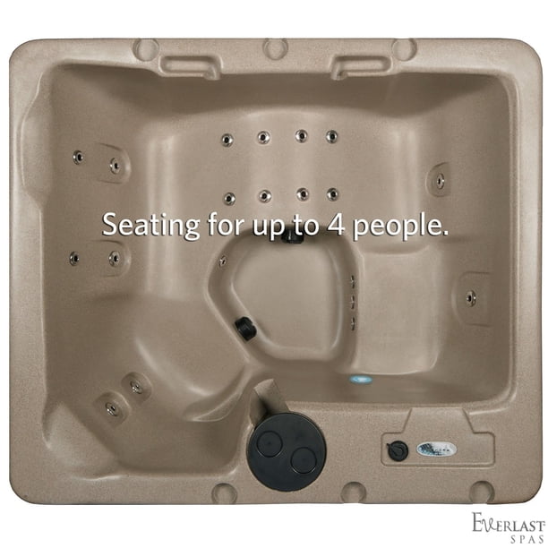Everlast Spas Escapade 4-Person 20-Jet Lounger Spa with