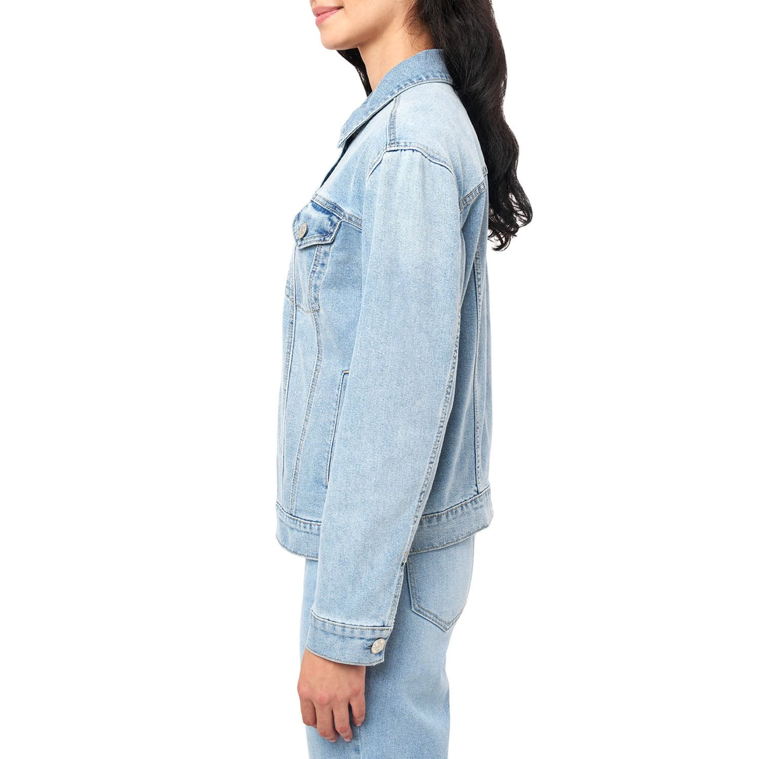 Seven7 Women's Denim Trucker Jacket - Samsclub.com