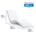 thumbnail image 3 of Step2 Vero Pool Lounger - Single, 3 of 7