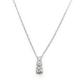 thumbnail image 1 of Swarovski Round Cut White Crystal Stilla Attract Pendant Necklace, 1 of 4