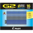 thumbnail image 1 of Pilot G2 Retractable Gel Pens, Fine 0.7mm, 16 Pack, Select Color, 1 of 5