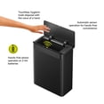 thumbnail image 2 of EKO Fluted Resin Slim Motion Sensor Trash Can 2.6 Gallon, 2 of 10