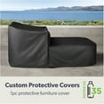 thumbnail image 4 of Member's Mark Palmero Oversized Chaise Lounge Set with Sunbrella Fabric, 2pc, 4 of 7