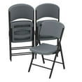 thumbnail image 2 of Lifetime Commercial Grade Contoured Folding Chair, Assorted Colors 4 Pack, 2 of 10
