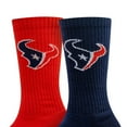 thumbnail image 3 of Houston Texans Adult 2-Pack Crew Socks, 3 of 3