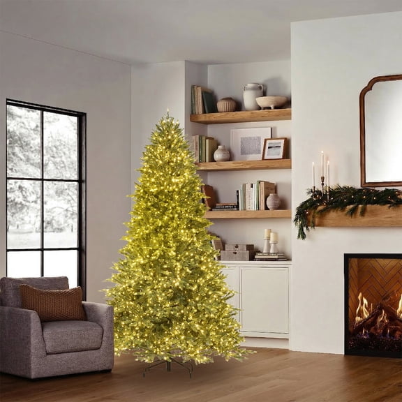 Member's Mark 7.5' Pre-Lit Fraser Fir Downswept Christmas Tree