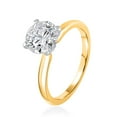 thumbnail image 4 of 1 CT. T.W. Lab Created Diamond Round Cut Solitaire Ring In 18K Gold, 4 of 7