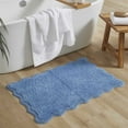 thumbnail image 1 of Draper James Scalloped Cotton Bath Rug, 24" x 36", 1 of 5