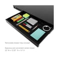 thumbnail image 9 of Seville Classics airLIFT Electric Tempered Glass Height Adjustable Desk, 48" x 24", 9 of 15