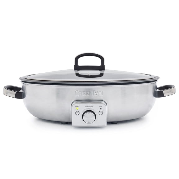 GreenPan 5.5-Quart Ceramic Nonstick Oval Skillet