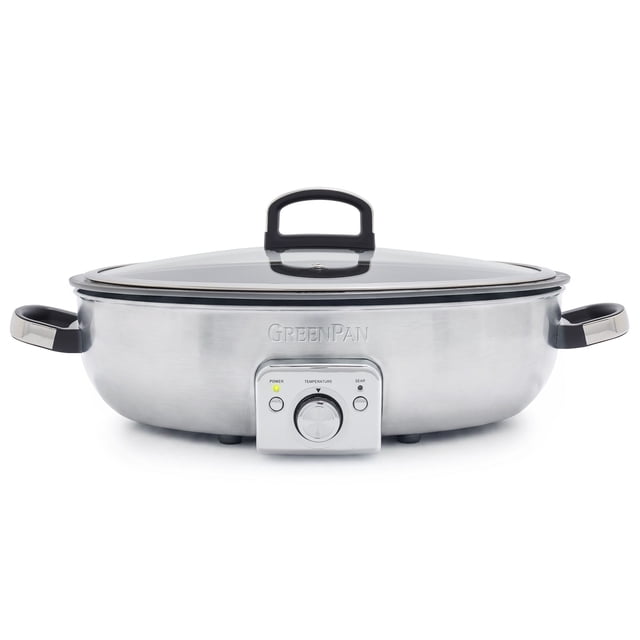 GreenPan 5.5-Quart Ceramic Nonstick Oval Skillet