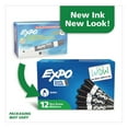 thumbnail image 6 of EXPO Low Odor Dry Erase Markers, Black Bullet Tip, 12 ct., 6 of 6