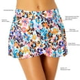 thumbnail image 4 of Anne Cole Limited Edition Women's Mid-Rise Swim Skirt, 4 of 8