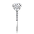 thumbnail image 2 of 3.50 CT.T.W. Lab Created Round Cut Diamond in 14K White Gold, 2 of 6
