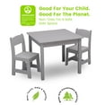 thumbnail image 4 of Delta Children MySize Kids' Wood Table and Chair Set - 2 Chairs, Assorted Colors, 4 of 8