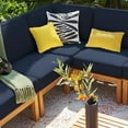 thumbnail image 5 of Cambridge Casual Catalina Teak Sofa Set with Cushions, 6pc, 5 of 11