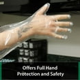 thumbnail image 7 of Kleen Chef Clear Disposable Shoulder Length HDPE Gloves, 35.5" 200 ct., 7 of 7