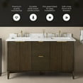 thumbnail image 9 of OVE Decors Gabi 60" W x 22" D Freestanding Bathroom Vanity with Sink, 9 of 14