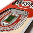 thumbnail image 3 of ND State Bison 3D Stadium View 6x19 Banner, 3 of 6