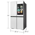 thumbnail image 3 of Samsung 29 cu. ft. Bespoke 4-Door Flex Full Depth Refrigerator w/ AI Family Hub, 3 of 10