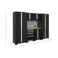 thumbnail image 4 of NewAge Products Bold Series 7 Piece Cabinet Set, 108" W x 18" D x 76.75" H, 4 of 17