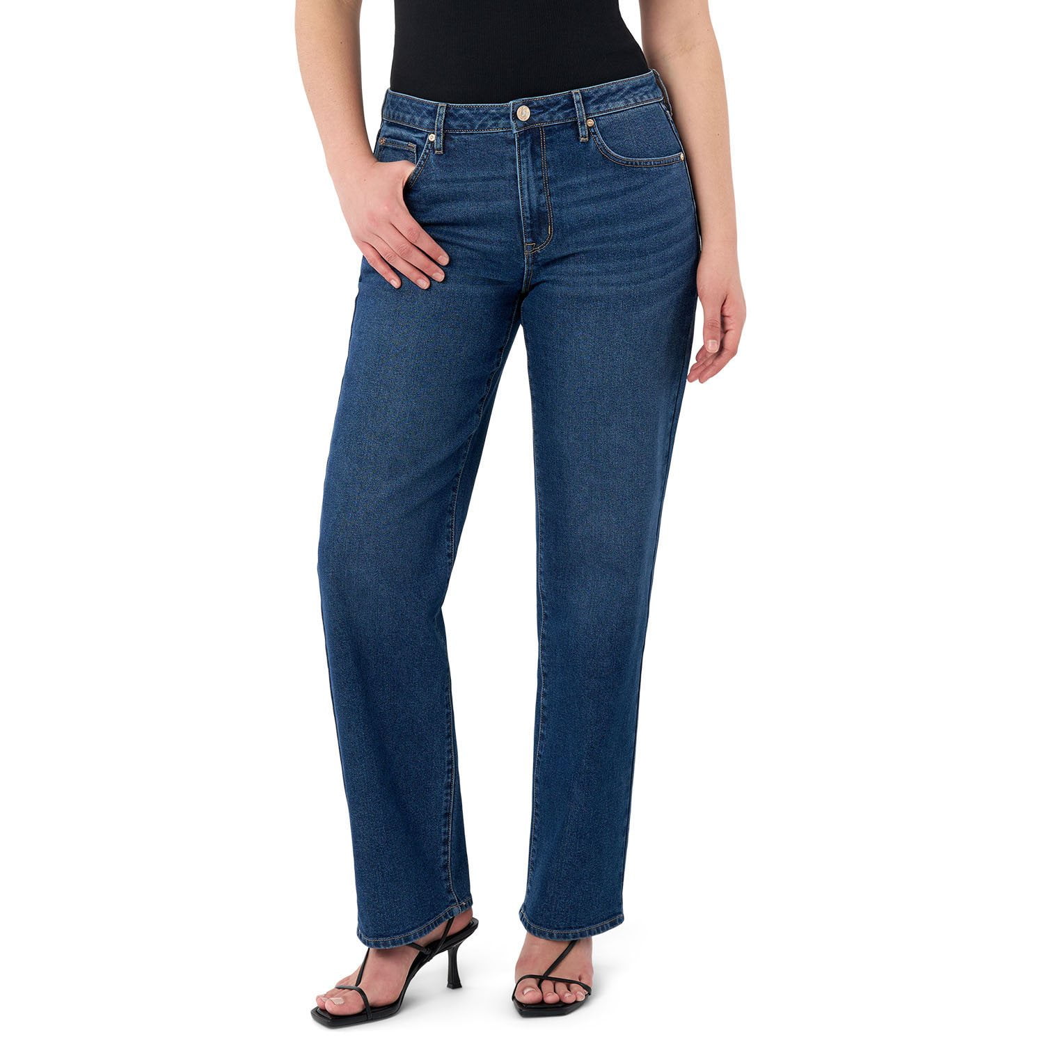 Seven7 Women's Loose Straight Jean