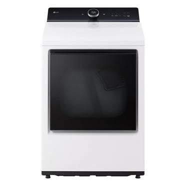 LG 7.3 cu. ft. Gas Dryer with LCD Digital Dial Control and  NeverRust® Stainless Steel Drum