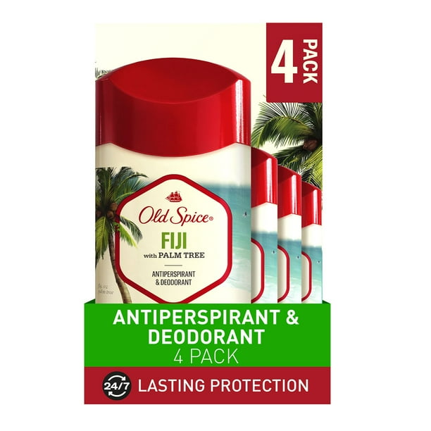 Old Spice Fiji with Palm Tree, Antiperspirant & Deodorant, 2.6 oz