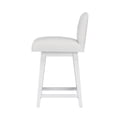 thumbnail image 15 of HH2 Home Upholstered Key Back Wood Adjustable Height Swivel Bar Stool, 15 of 17