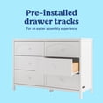 thumbnail image 5 of Graco Olivia 6 Drawer Double Dresser, Choose Color, 5 of 9