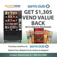 thumbnail image 6 of Selectivend WS5000 40 Selection Snack Vending Machine with Card Reader, 6 of 13