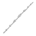 thumbnail image 5 of 3.80 CT. TW Round Cut Diamond Floral Bracelet in 18K Gold, 5 of 7