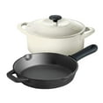 thumbnail image 8 of Tramontina 3-Piece Kitchen Essentials Cast Iron Cookware Set, Choose Color, 8 of 10